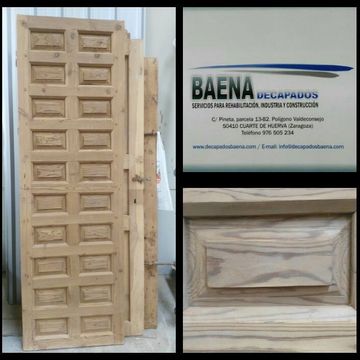 Decapados Baena objeto de madera